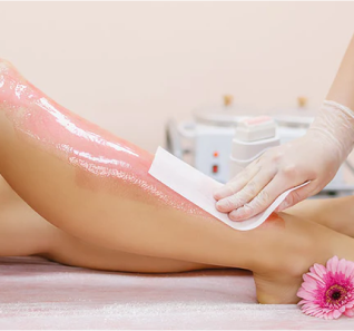 Image of a customer after they did Waxing at The Best Threading Salon